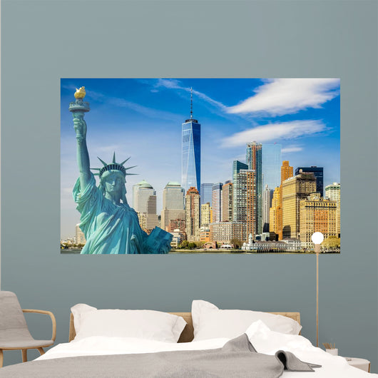 New York Cityscape Tourism Wall Decal