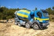 Concrete Truck Wall Mural