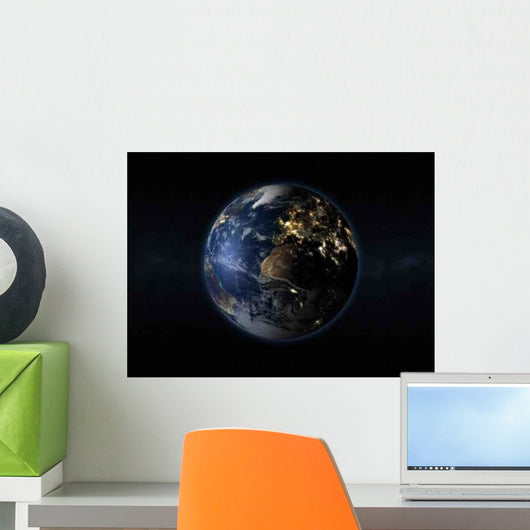 Europe Lights Wall Decal