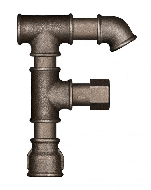 Pipe Alphabet Letter Wall Decal Design 5