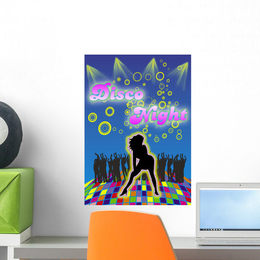 Affiche Soire Disco Wall Mural