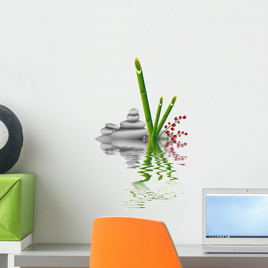 Bambou Reflet 07 Wall Decal