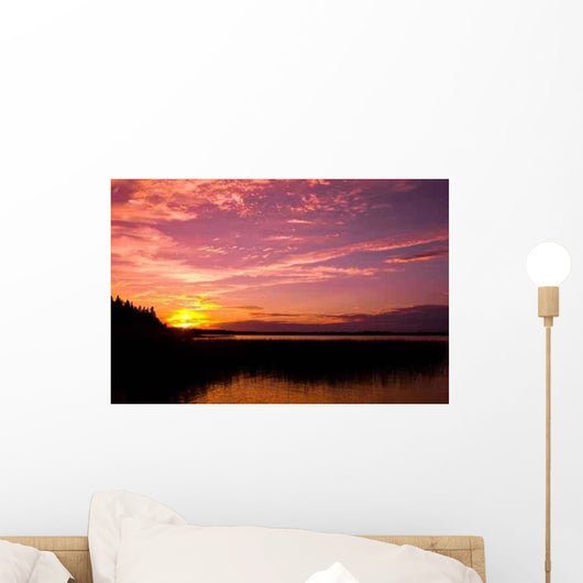 Canadian Sunset Wall Decal