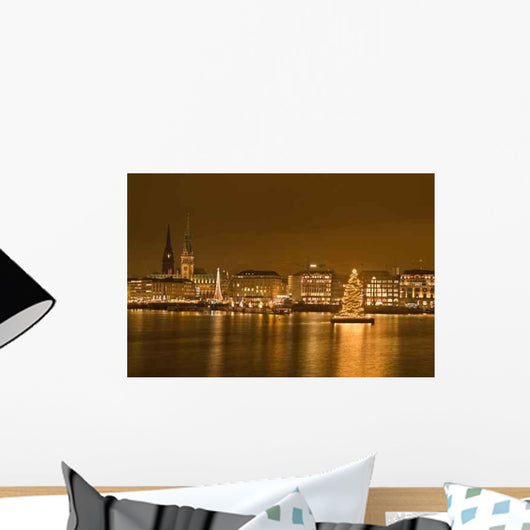 Hh Alster Weihnachten Wall Decal