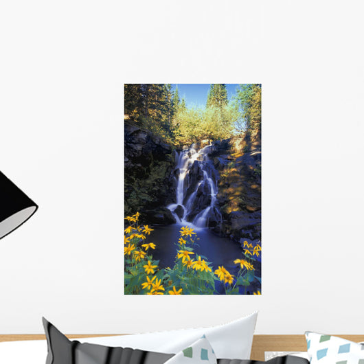 Waterfall Kootenays British Columbia Wall Decal