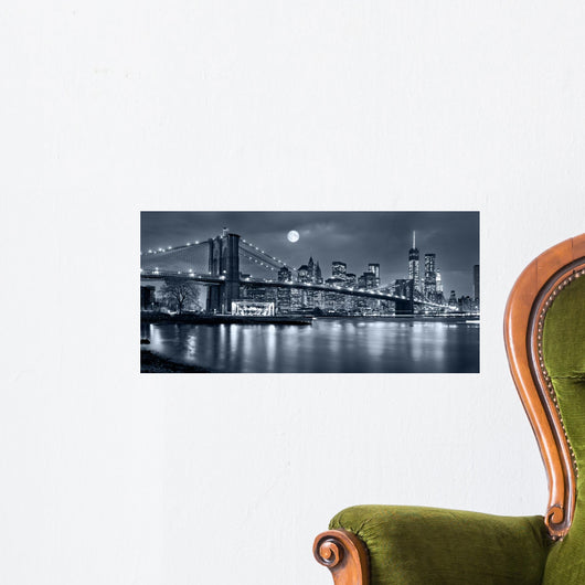 Night New York City Wall Mural