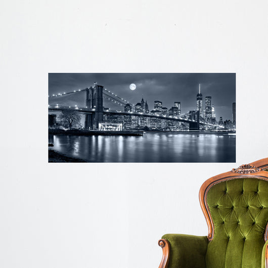 Night New York City Wall Mural