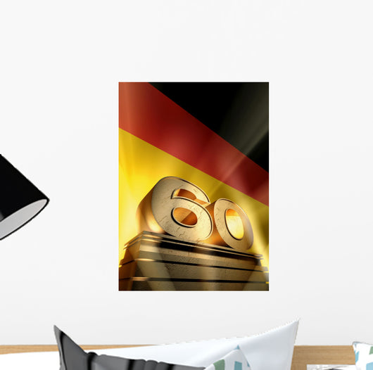 Germany 60 Birthday Monument Wall Mural