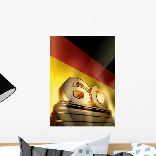 Germany 60 Birthday Monument Wall Mural
