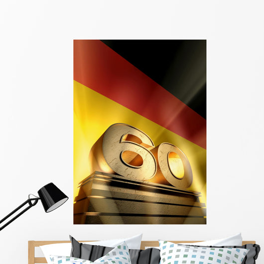 Germany 60 Birthday Monument Wall Mural
