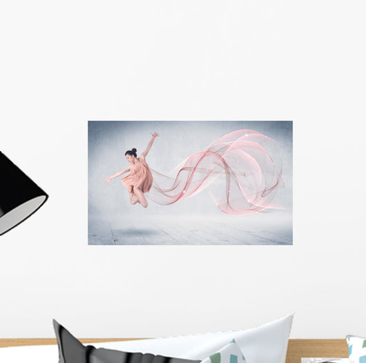 Abstract Ballet Performance Artist Wall Decal