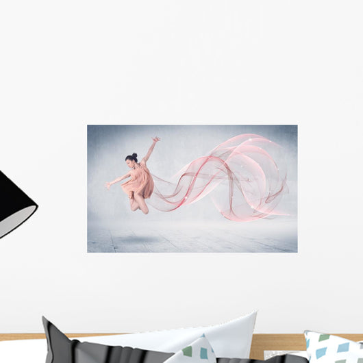 Abstract Ballet Performance Artist Wall Decal