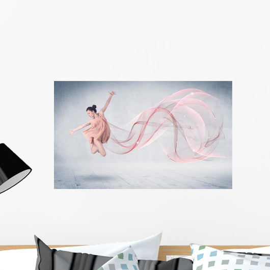 Abstract Ballet Performance Artist Wall Decal