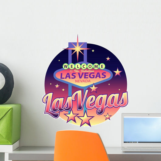 Las Vegas Sign Wall Decal