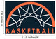 Basketball logo Wall Mural