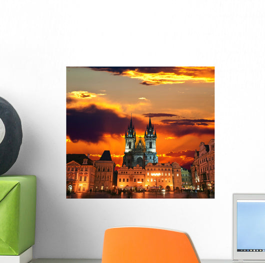 The Old Town Square in Prague City Wall Mural
