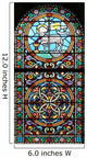 Sacrificial Lamb Window Wall Decal