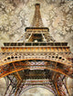 Artistic Picture of Eiffel Tower Wall Mural
