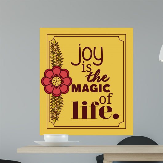 message in calligraphy design Wall Mural