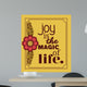message in calligraphy design Wall Mural