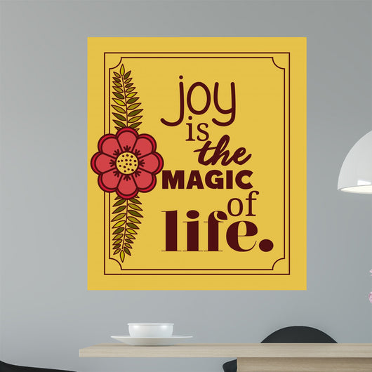 message in calligraphy design Wall Mural