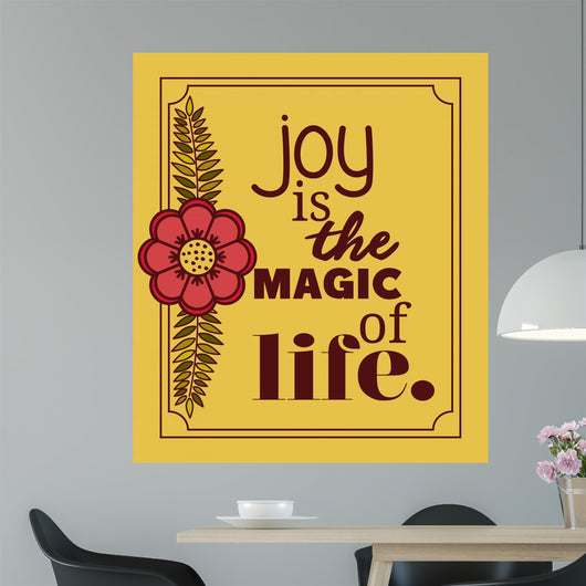 message in calligraphy design Wall Mural