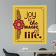 message in calligraphy design Wall Mural