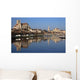 Auxerre Et Reflets Dans Wall Decal