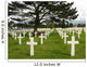 Crosses at American Cemetery in Normandy Wall Mural