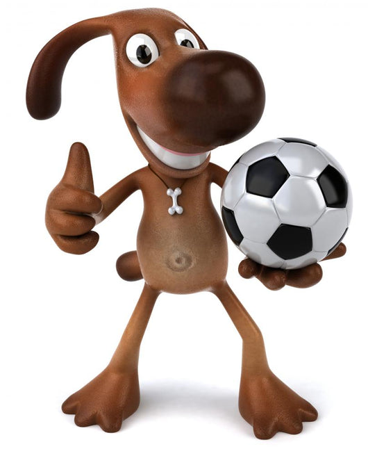 Dog With a Ball Wall Decal