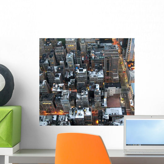 New York City Buildings Wall Decal