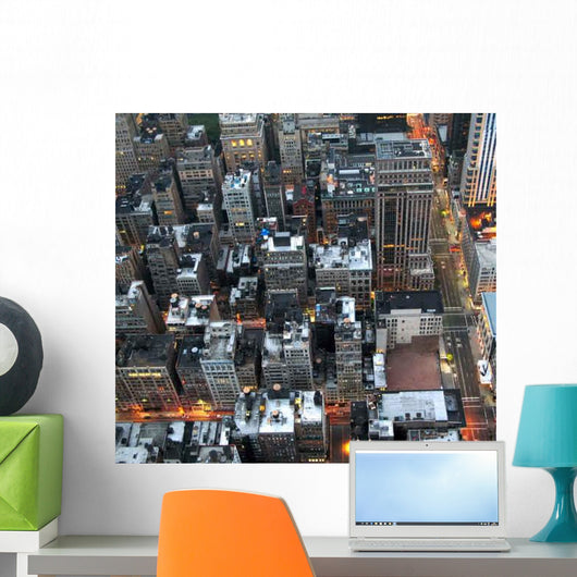 New York City Buildings Wall Decal