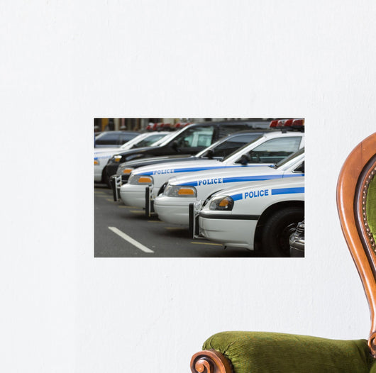 Nypd Cars Wall Mural