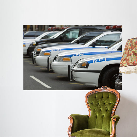 Nypd Cars Wall Mural