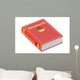German Language Textbook 3D Wall Decal