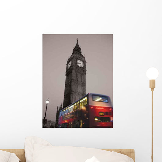 Big Ben Amp Red Wall Decal