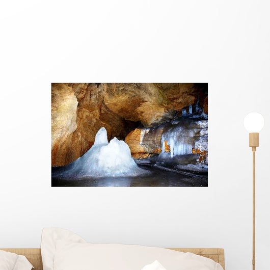 Red Cave Wall Decal
