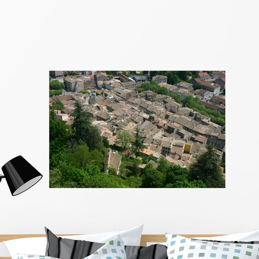 Les Toits Crest Wall Mural