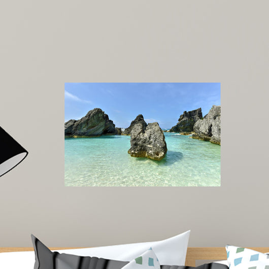 Horseshoe Bay Cove - Bermuda Wall Mural