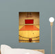 a basketball in field Wall Mural