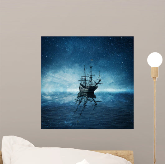 Ghost Ship Wall Decal