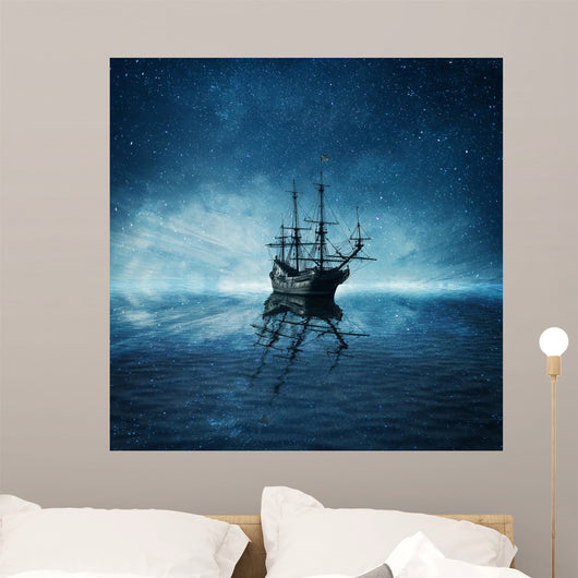 Ghost Ship Wall Decal