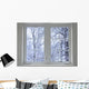 Winter Window Wall Mural