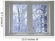 Winter Window Wall Mural