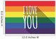 Vector Long Shadow Gay Wall Mural