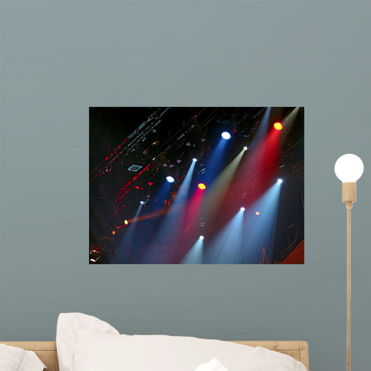 stage lights Wall Mural