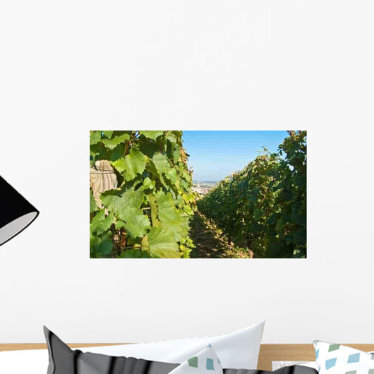 Vineyards Burgundy Wall Decal