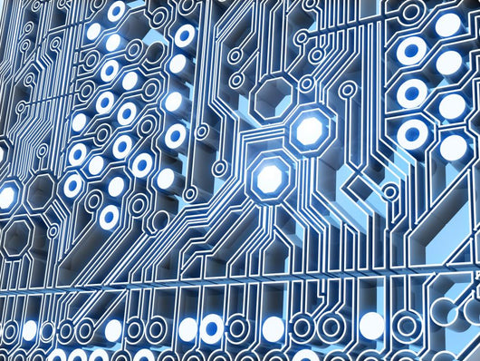 Future Circuit Wall Mural
