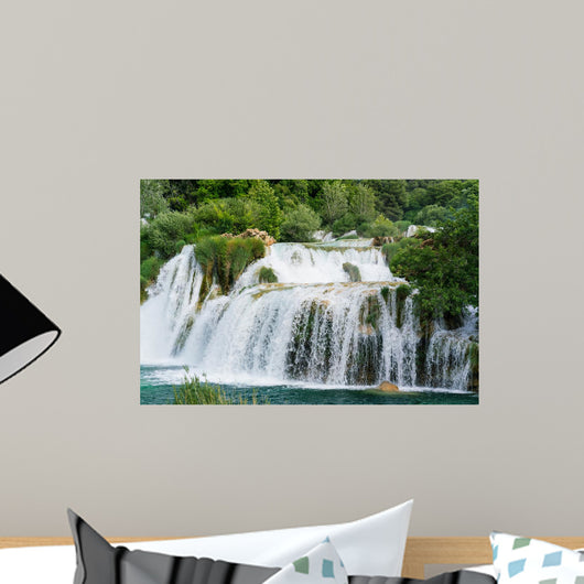 Waterfalls at Krka National Park Wall Mural