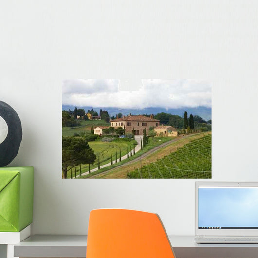 Tuscany Landscape Wall Decal